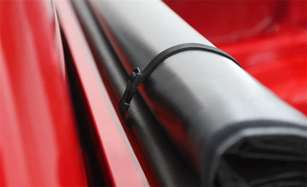 22020369 – ACCESS Tonneau Cover, Soft Roll-Up Hook And Loop Low Profile Black Vinyl Lockable Using T - view 3
